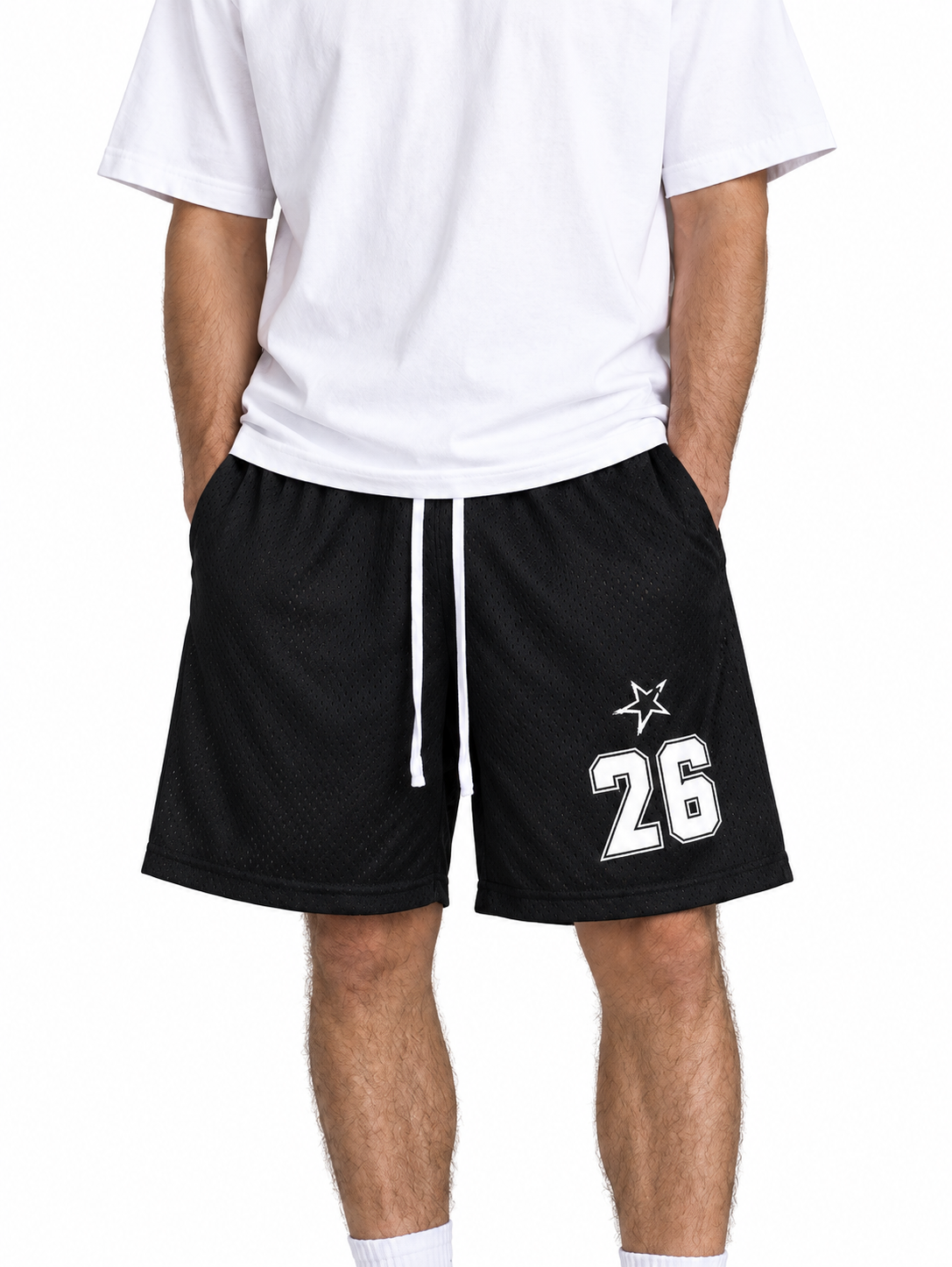 Mesh Drawstring Shorts ODMPOD