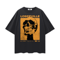Tees,skull,oversized