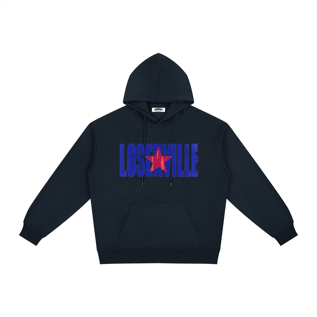 Hoodie,Navy