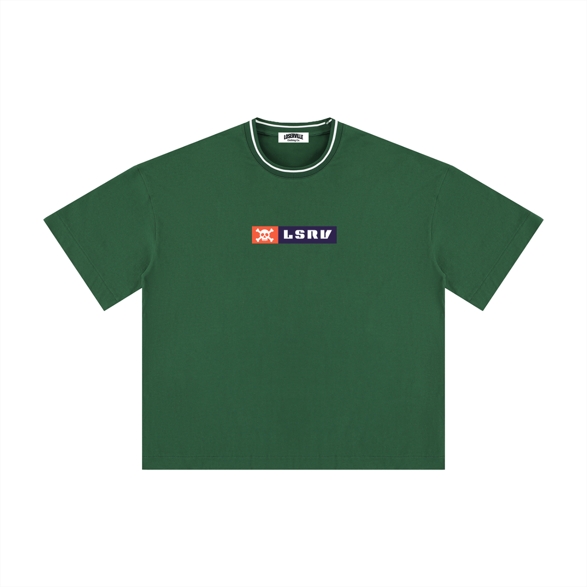 Tee,Skull,green
