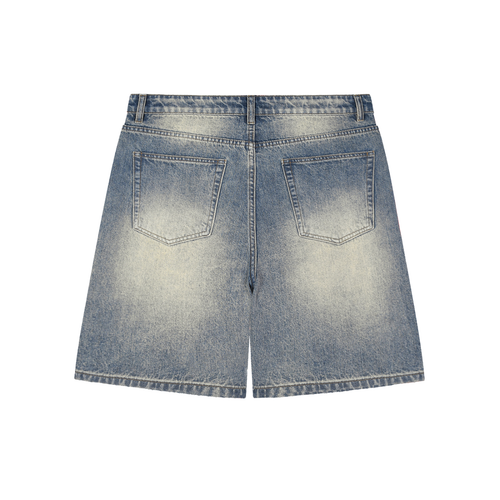 Faded Distressed Baggy Denim Shorts ODMPOD